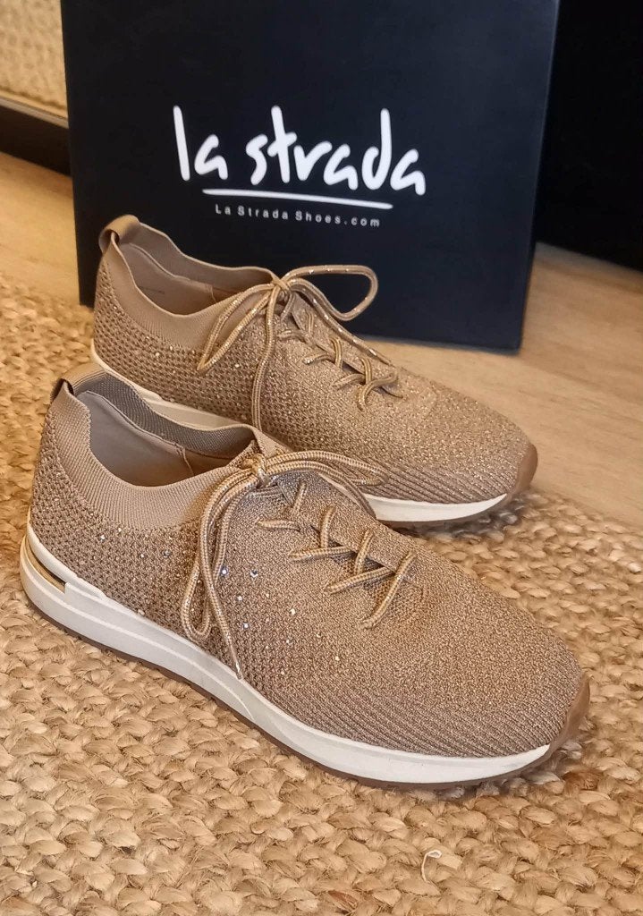 DEUX PAIRES DE SNEAKERS NEUVES "La Strada" - POINTURE 41, Neuf, Sneakers et Baskets, La Strada, Enlèvement