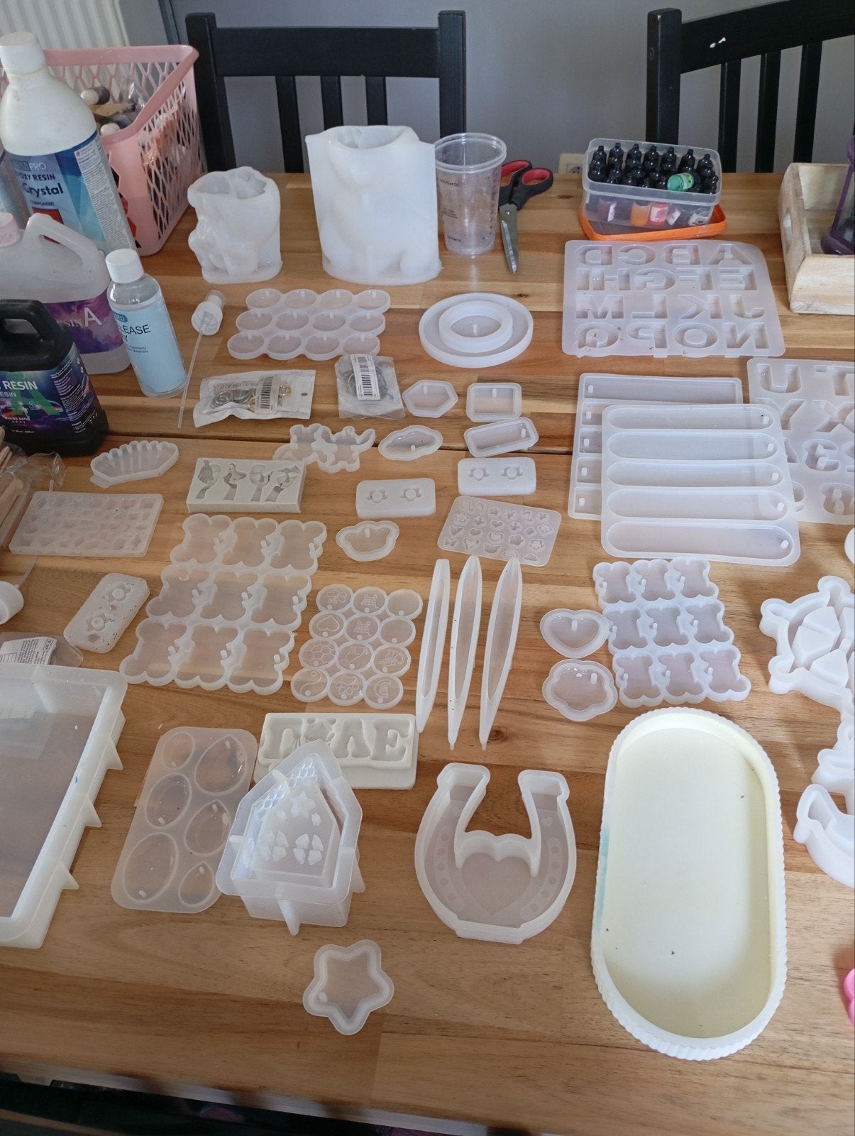 GROS LOT COMPLET POUR CRÉATIONS EN RÉSINE ÉPOXY, Hobby & Loisirs créatifs, Scrapbooking, Enlèvement
