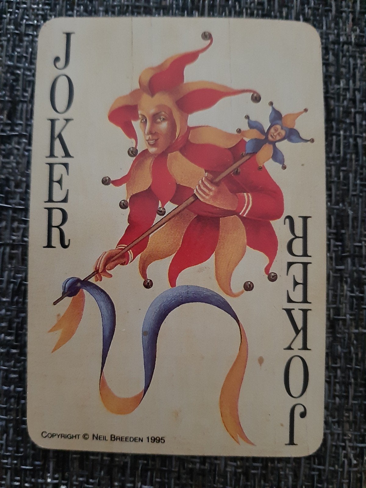 Ancienne carte du Joker, Collections, Enlèvement ou Envoi