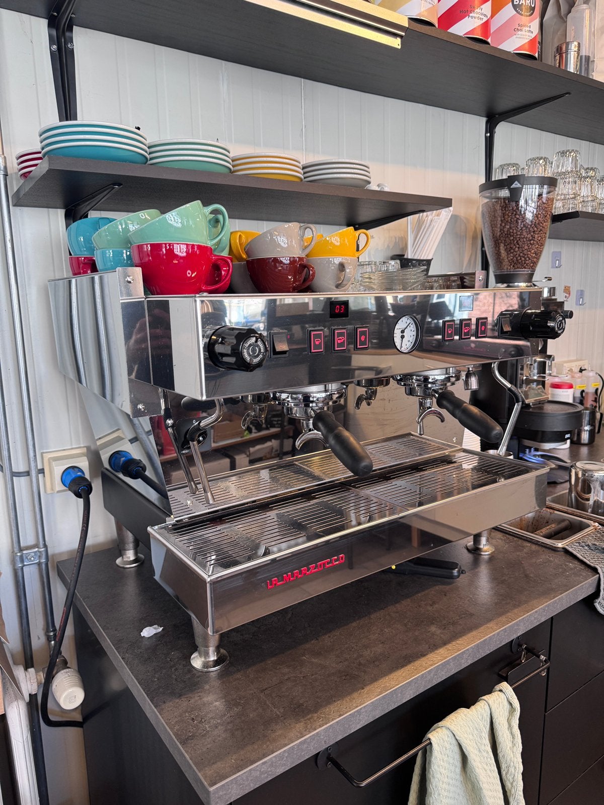 La Marzocco, Mahlkönig & PUQpress, Elektronische apparatuur, Ophalen