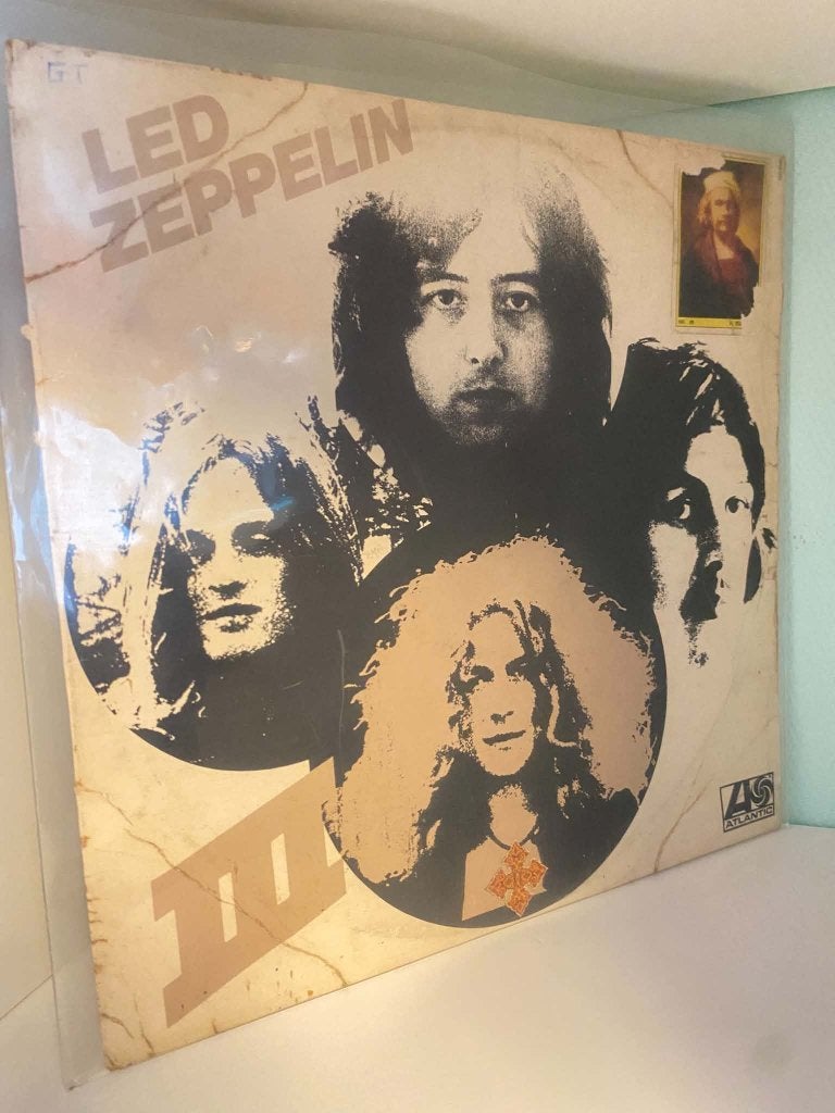 Led Zeppelin – Led Zeppelin III - France 1970 (J), LP, Envoi, Folk rock, Utilisé