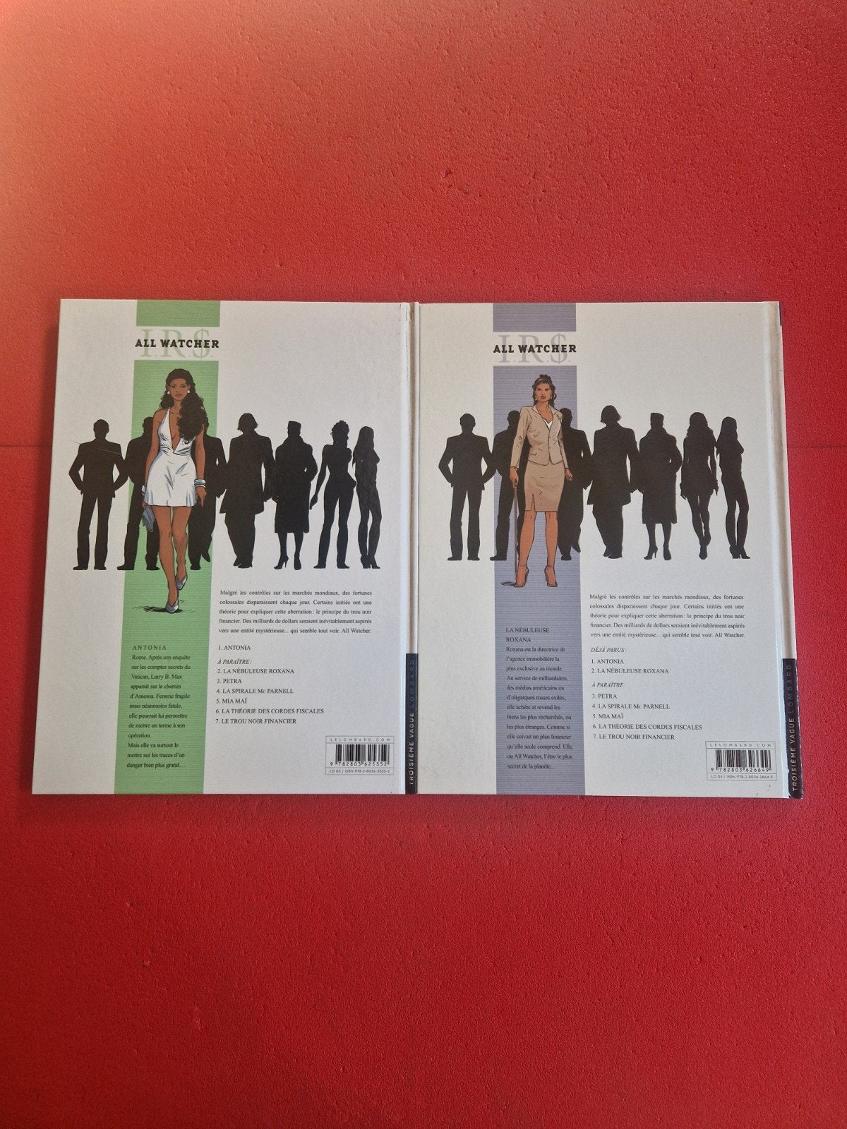 lot de 2 bd irs all watcher 1 et 2,EO, Livres, Enlèvement ou Envoi