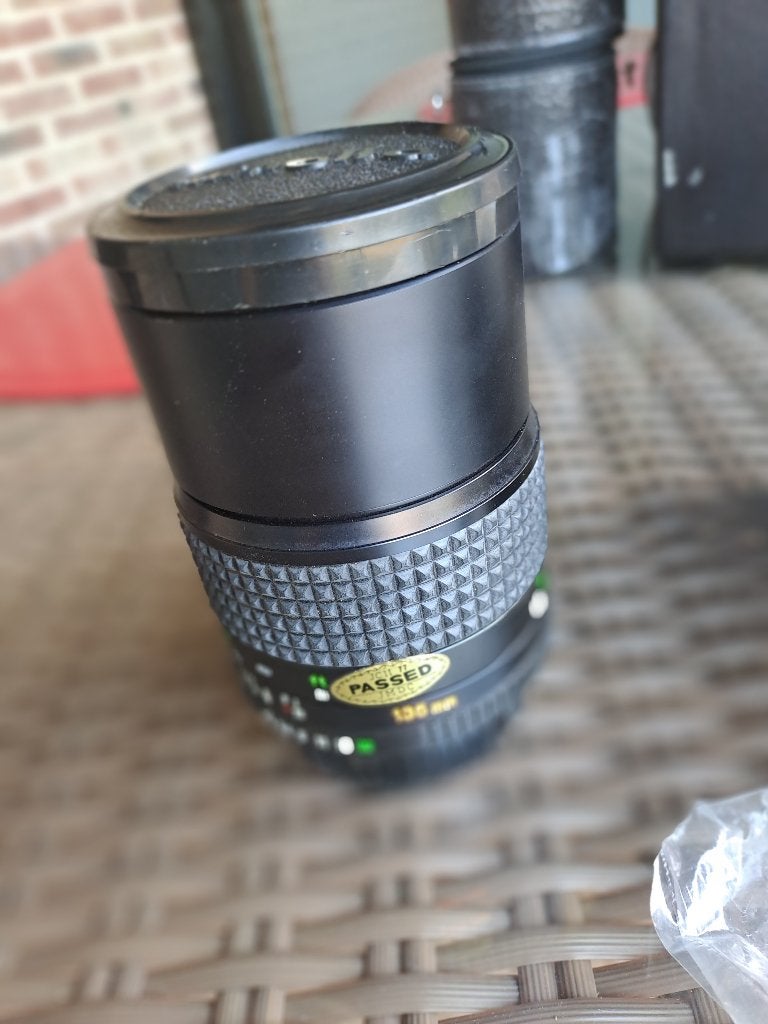 vintage lens voor fototoestel + allerlei, Audio, Tv en Foto, Fotocamera's Analoog, Ophalen, Minolta