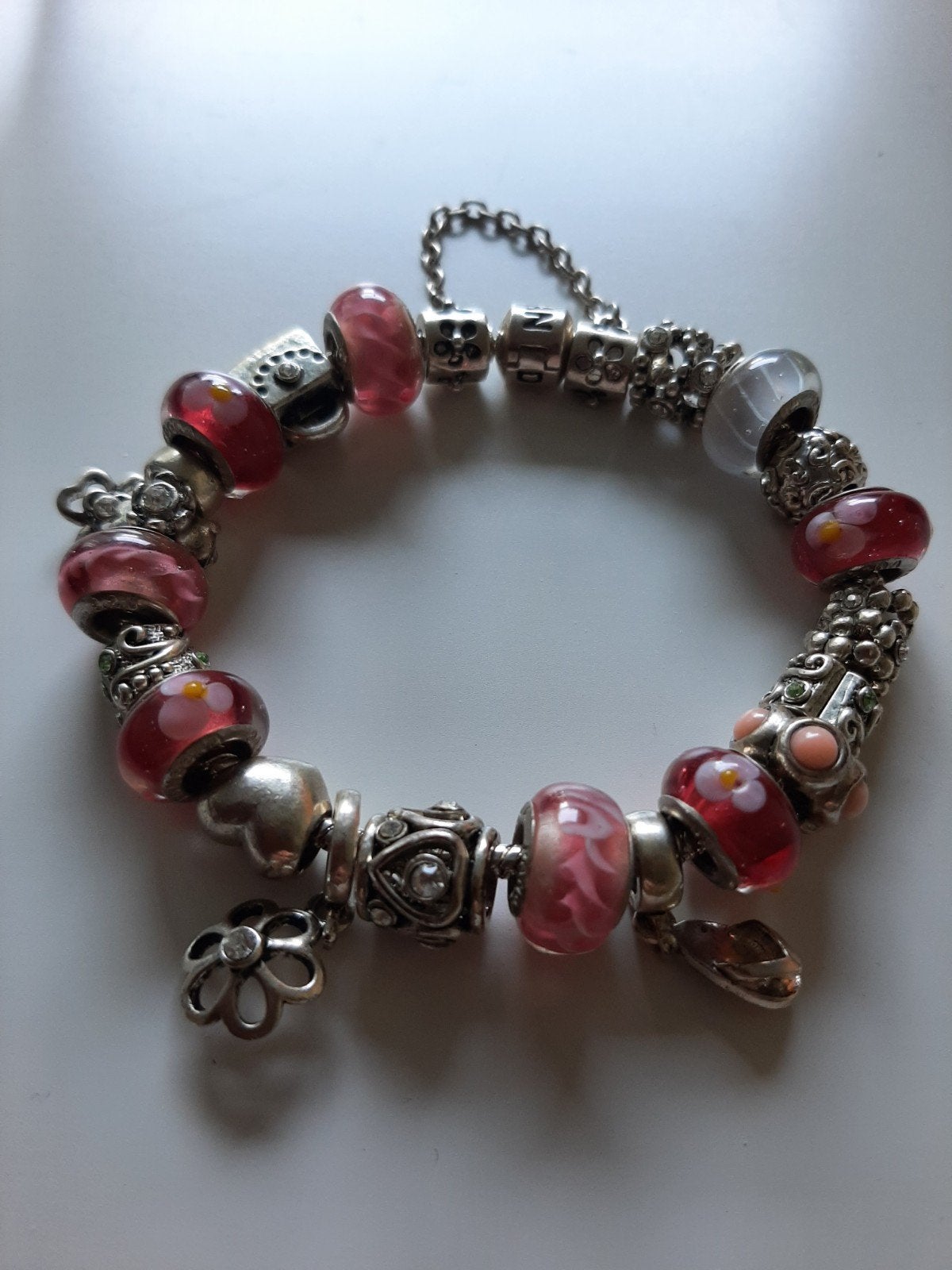 Pandora bedelarmband, Handtassen en Accessoires, Bedels, Ophalen, Pandora