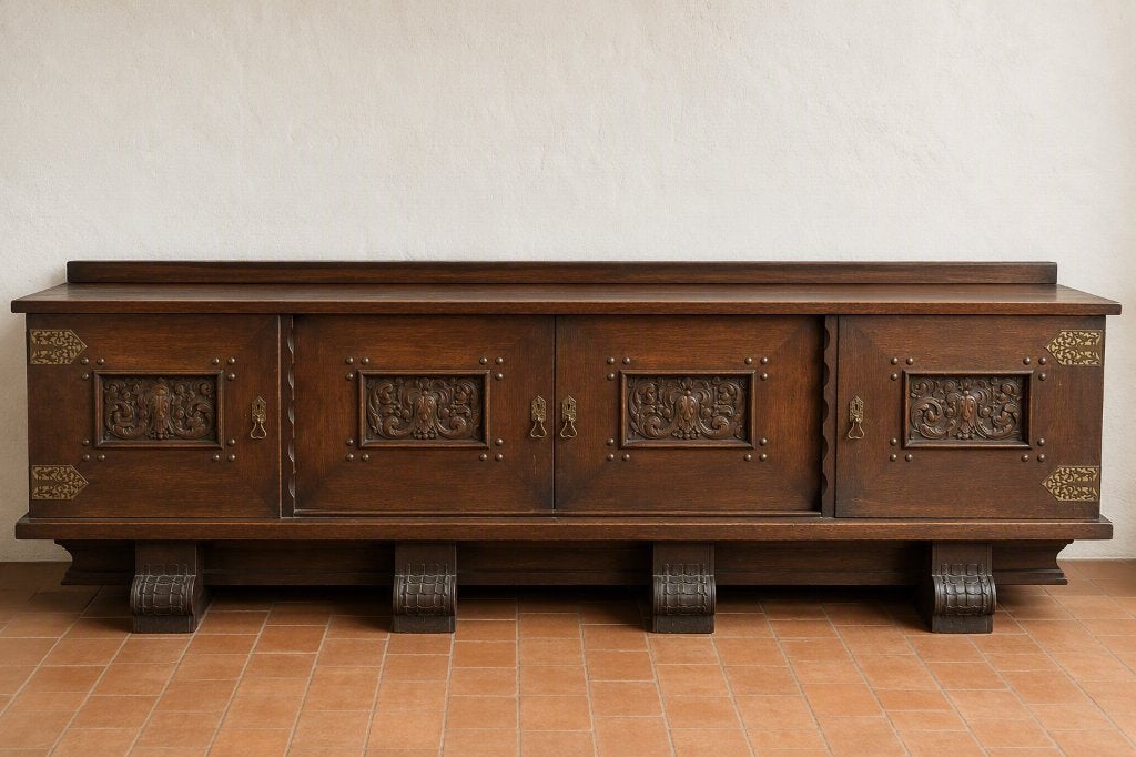 Dressoir Neo-Renaissance, Antiek en Kunst, Ophalen