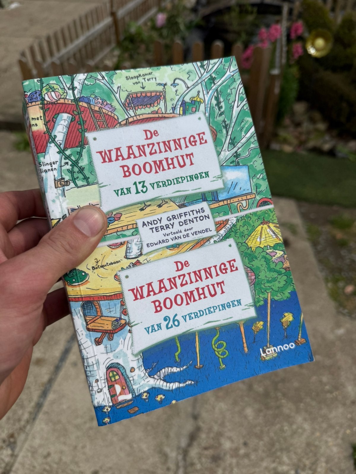 Boek De Waanzinige boomhut. 2 in 1, Ophalen