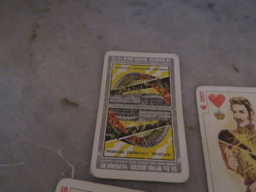 Cartes à jouer vintage SA Wines Bristol, belle décoration, Enlèvement ou Envoi, Carte(s) à jouer