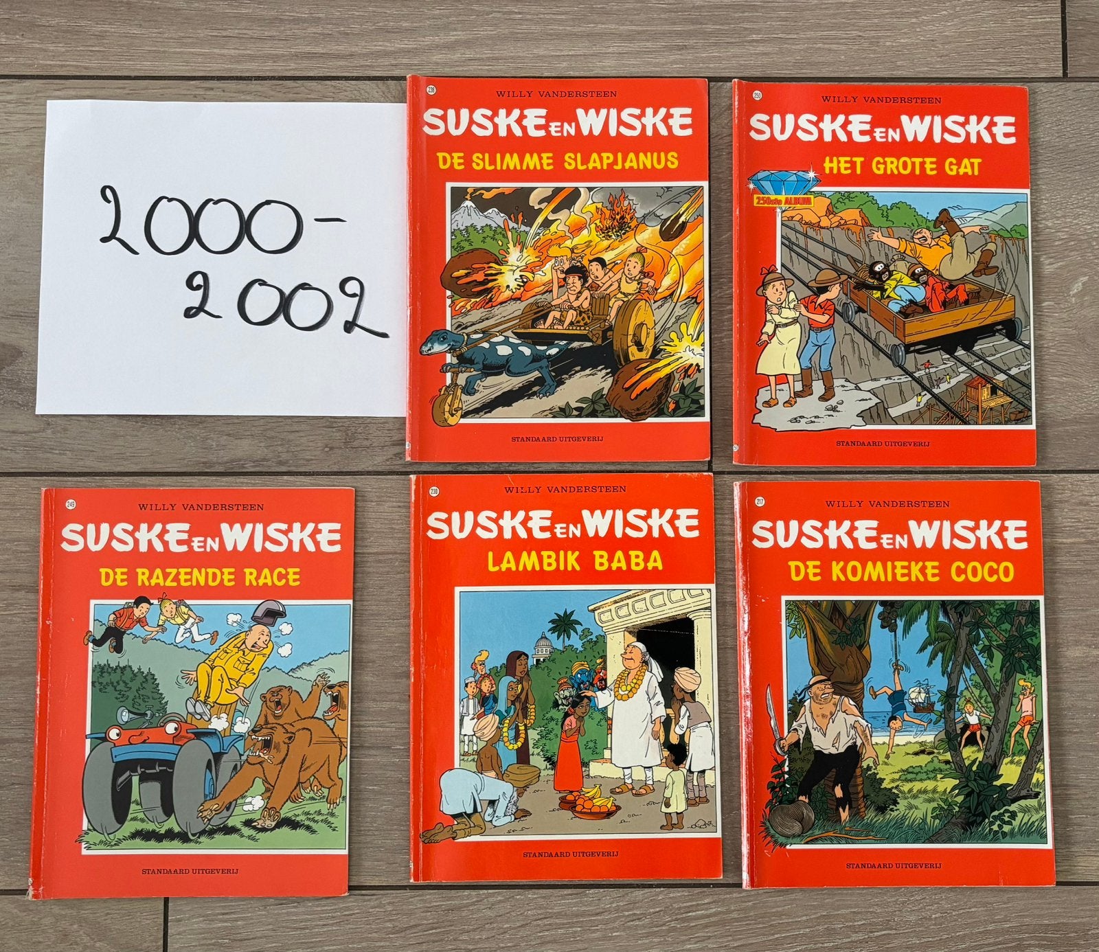 Suske en Wiske ( 2000-2002), Boeken, Ophalen, Gelezen