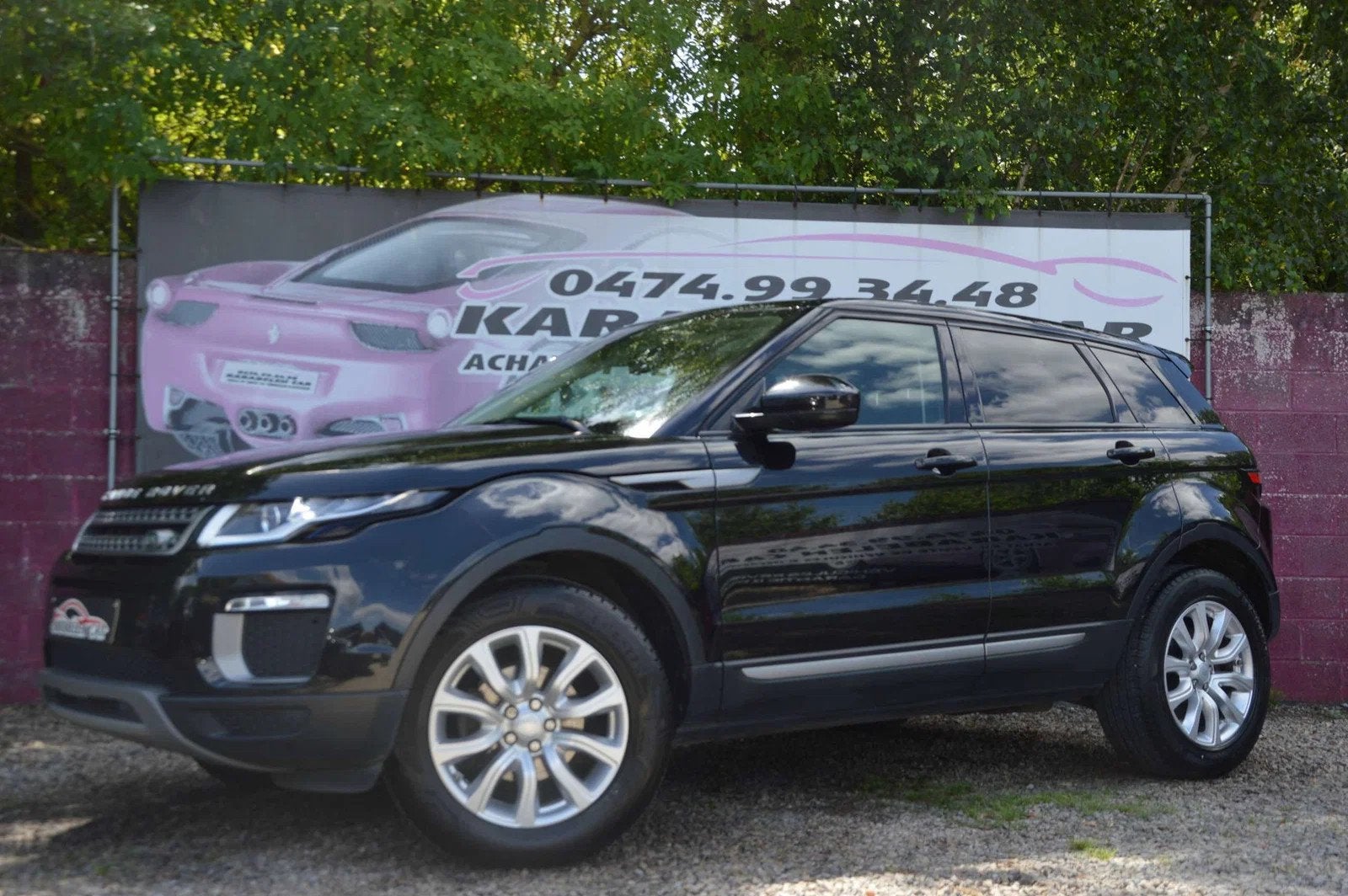 Land Rover Range Rover Evoque 2.0 eD4 2wd Dynamic NAVCAM CLI, Cuir, Achat, Noir, 5 portes