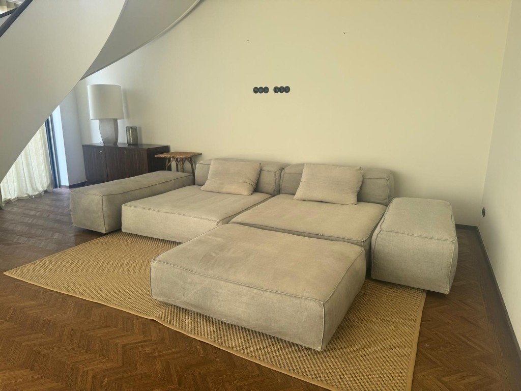 Zetel Living Divani - Extra Soft, Huis en Inrichting, Ophalen, Gebruikt, Stof