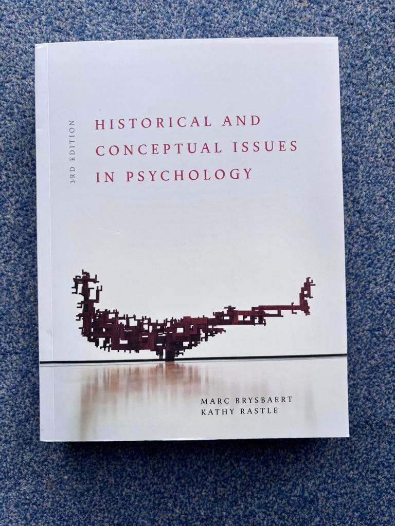 Handboek grondslagen in de psychologie, Boeken, Psychologie, Ophalen, Zo goed als nieuw, Klinische psychologie