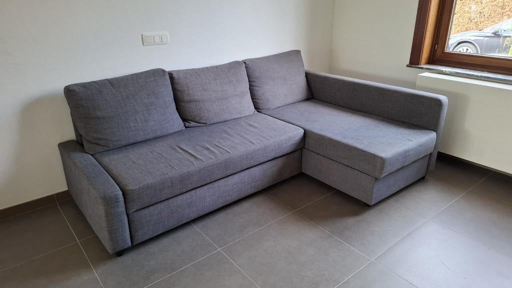 Canapé convertible Friheten Ikea, Enlèvement, Utilisé, Tissus