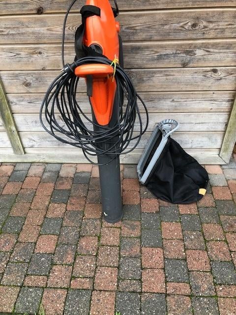 bladblazer, Ophalen, Gebruikt, Elektrisch, Met opvangzak