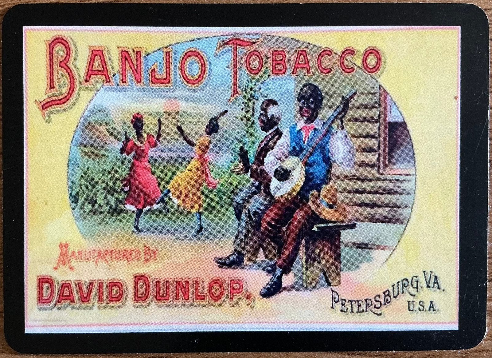Splk TOBACCO BANJO, Verzamelen, Ophalen of Verzenden, Zo goed als nieuw, Speelkaart(en)