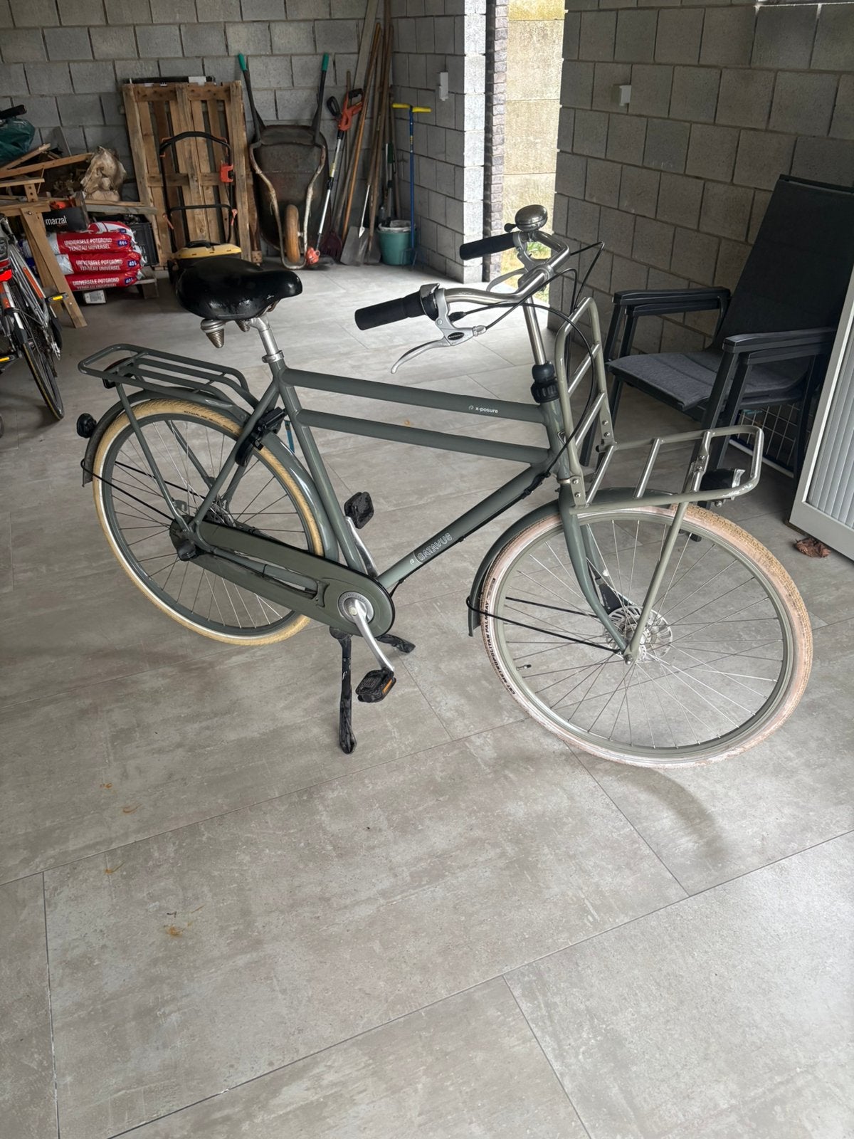 Herenfiets Batavus (stadsfiets), Fietsen en Brommers, Ophalen, Zo goed als nieuw, Batavus, Versnellingen
