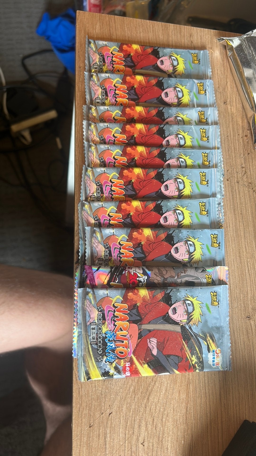 10 pakjes van naruto, Enlèvement, Comme neuf