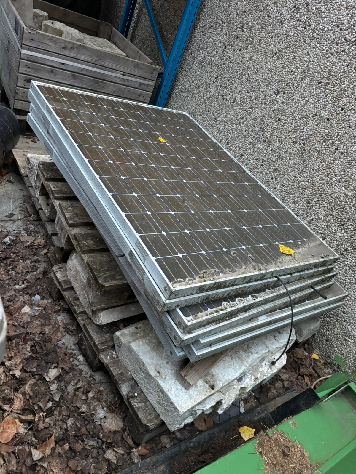 Zonnepanelen, Ophalen, Zo goed als nieuw