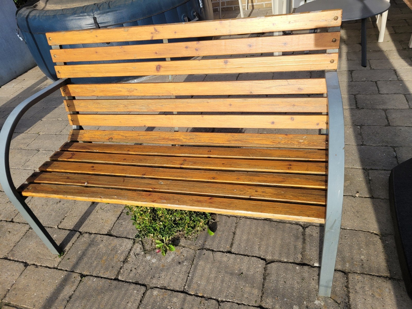 Banc en bois, très bon état, Jardin & Terrasse, Enlèvement, Bois