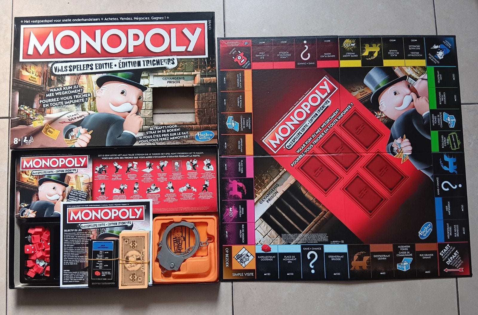 Jeux de société Monopoly, Papayoo, domino, à la pêche, Enlèvement ou Envoi