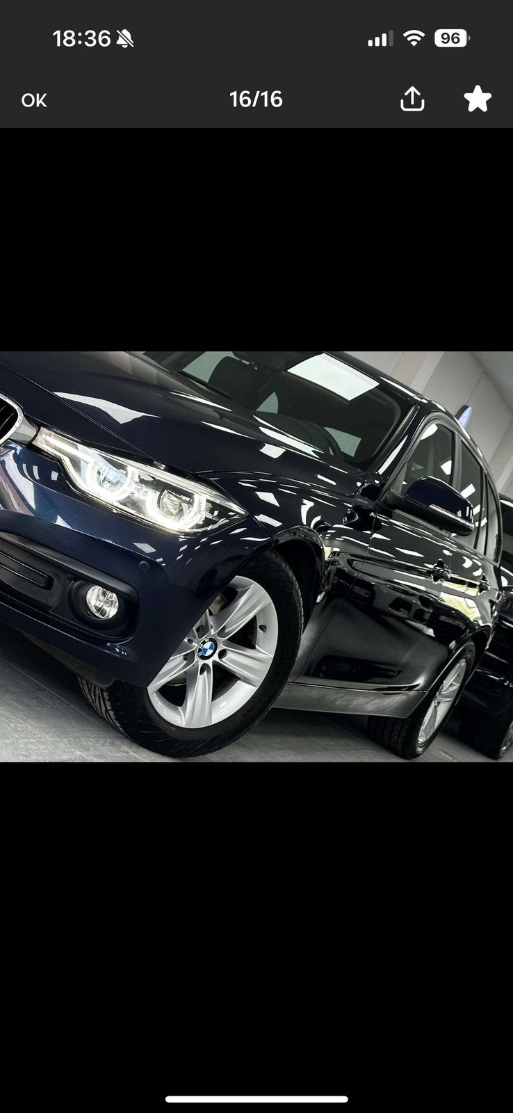 Bmw 318D / 2017 / 99280km, Autos, Achat, Particulier, Cuir, Bluetooth