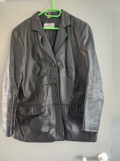 zwarte dames blazer( leer), Zwart, C&A, Gedragen, Verzenden