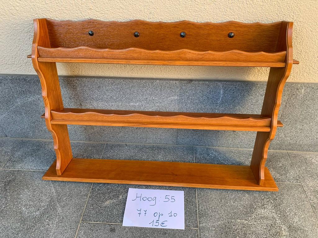 Rek, Huis en Inrichting, Woonaccessoires | Wandplanken en Boekenplanken, Ophalen, Zo goed als nieuw