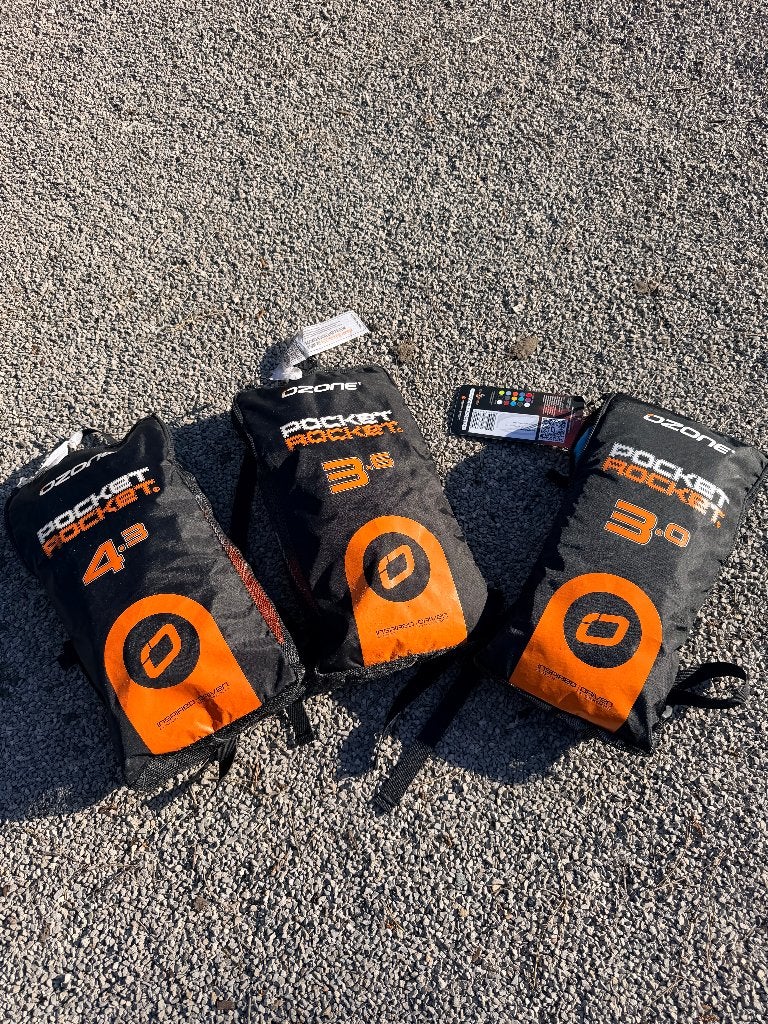 Ozone Pocket Rocket V2 - 4,3 / 3,6 / 3, Enlèvement ou Envoi, Comme neuf, Wingsurf-aile