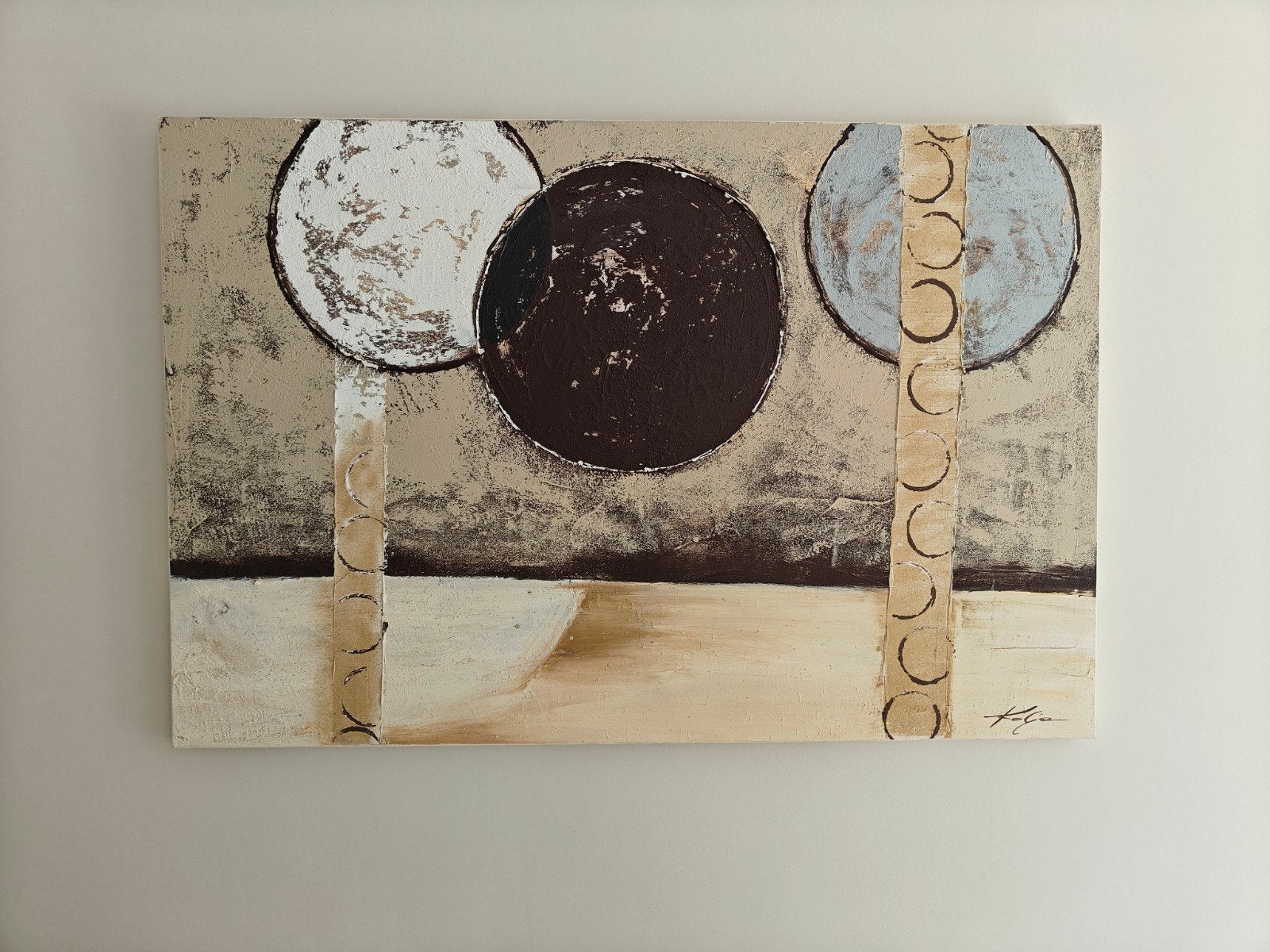 Peinture - Œuvre d'art 150 cm x 1m, Antiquités & Art, Enlèvement