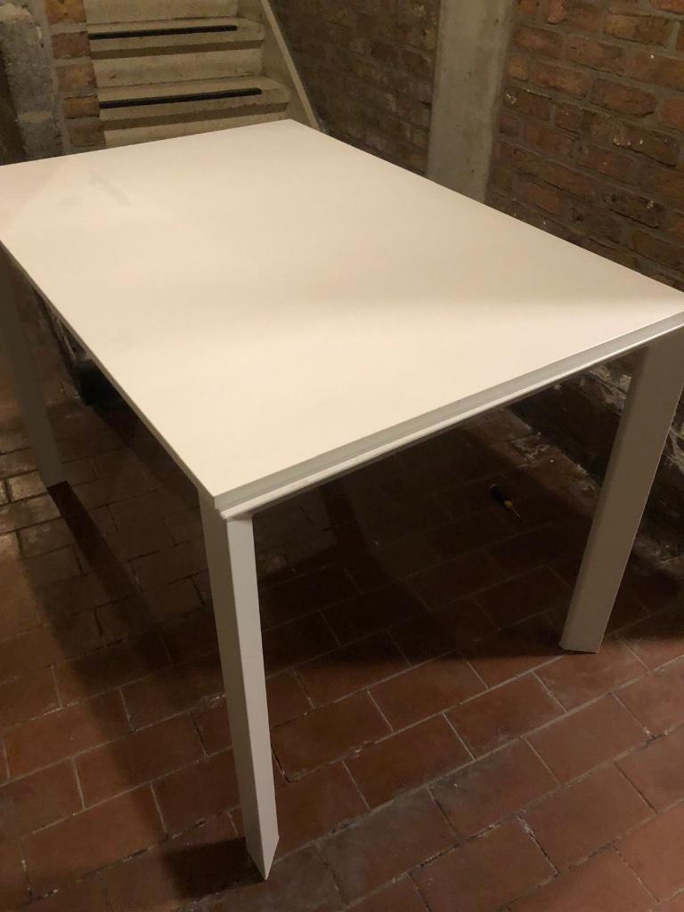 eettafel, Quatre personnes, 150 à 200 cm, Comme neuf, Enlèvement