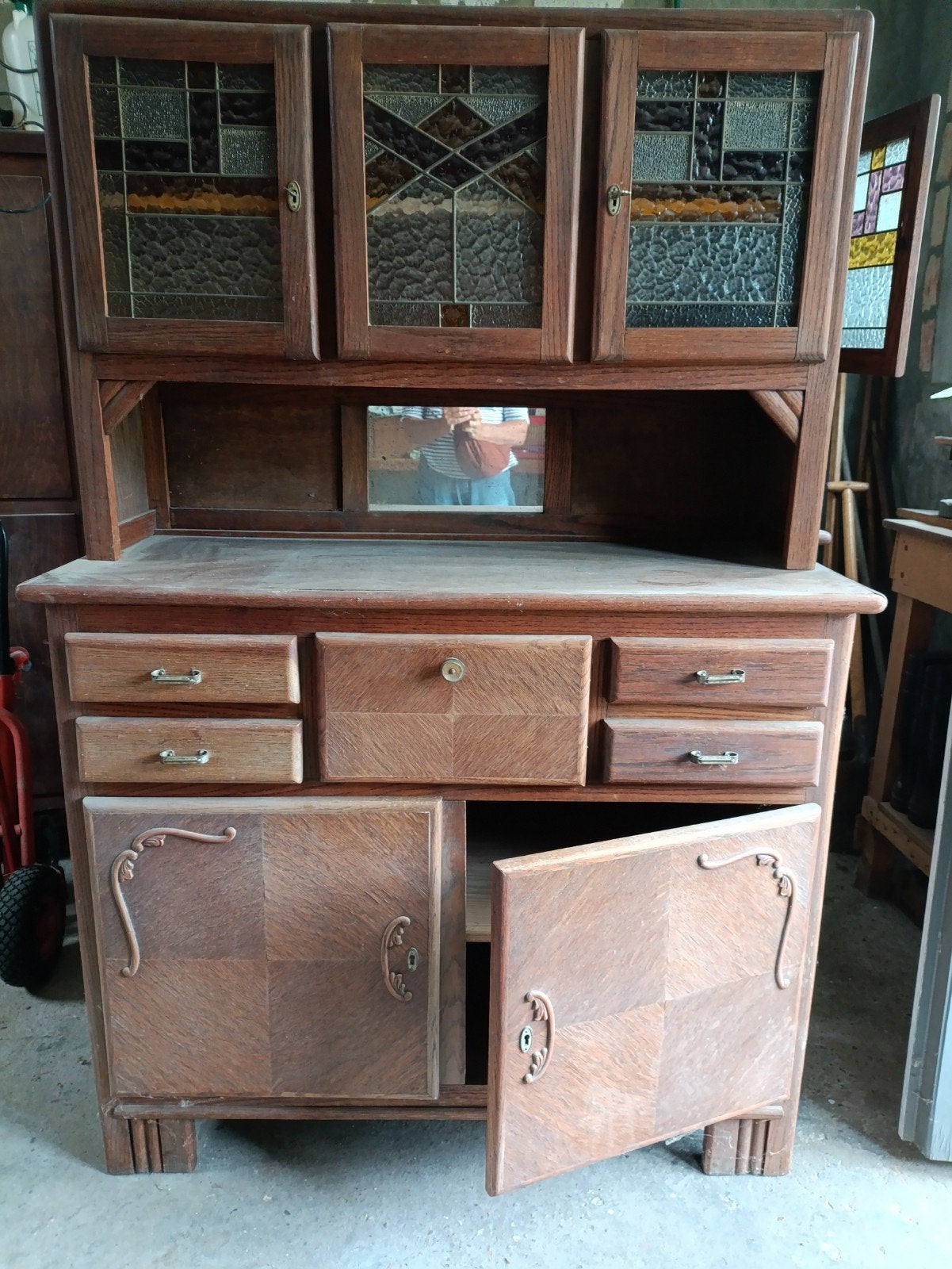 vitrine vintage, Maison & Meubles, Enlèvement