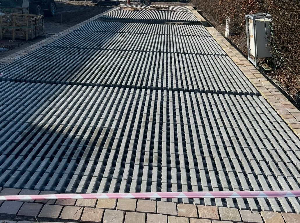 Nieuwe Grasslines 25x25x10cm, Enlèvement, Neuf, Béton, Briques