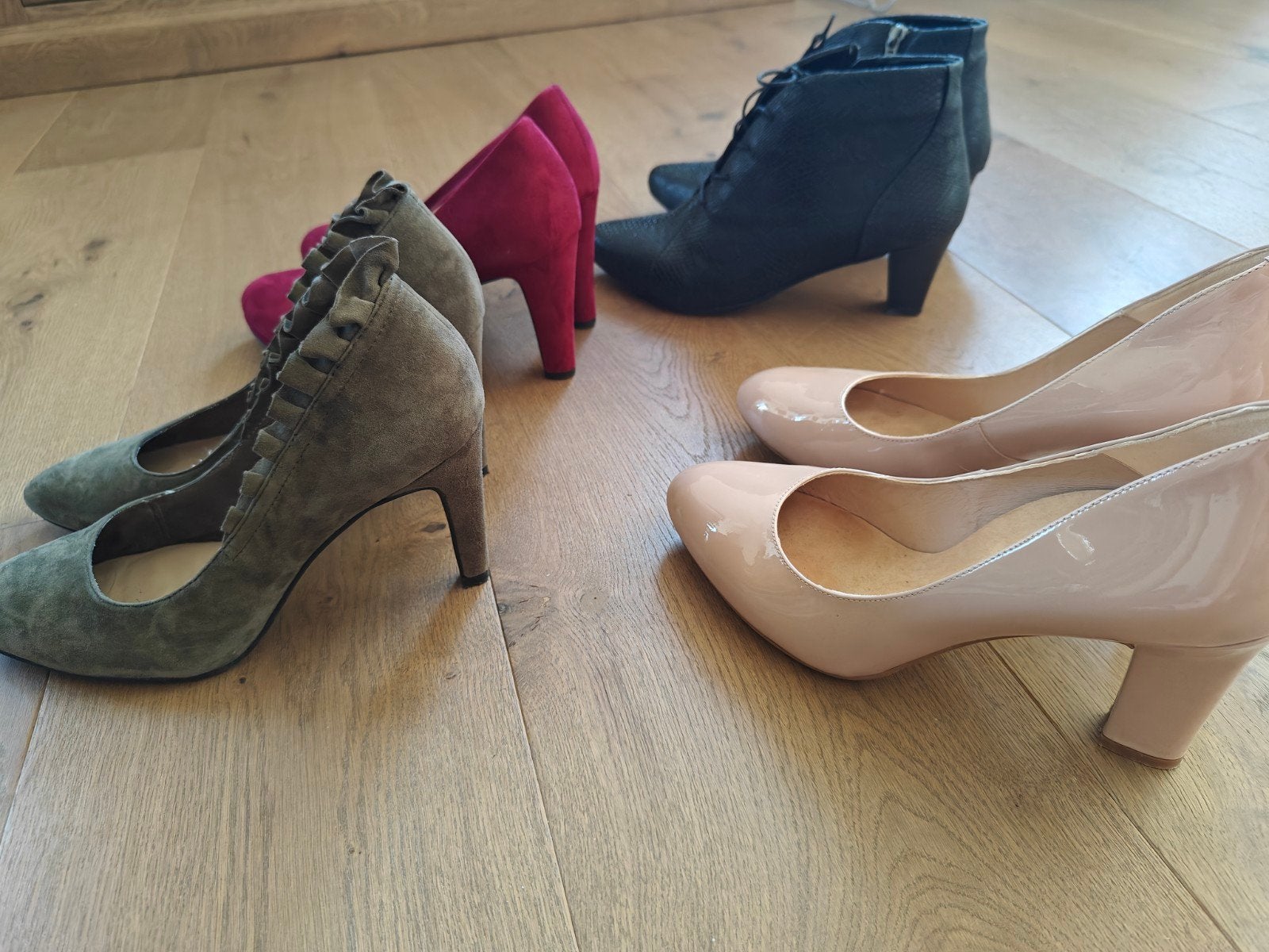 Nieuwe pumps en enkel laarsje, Kleding | Dames, Schoenen, Ophalen, Pumps
