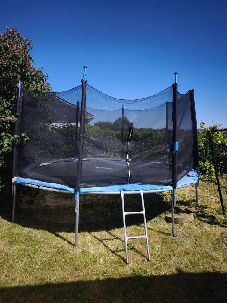 trampoline, Ophalen