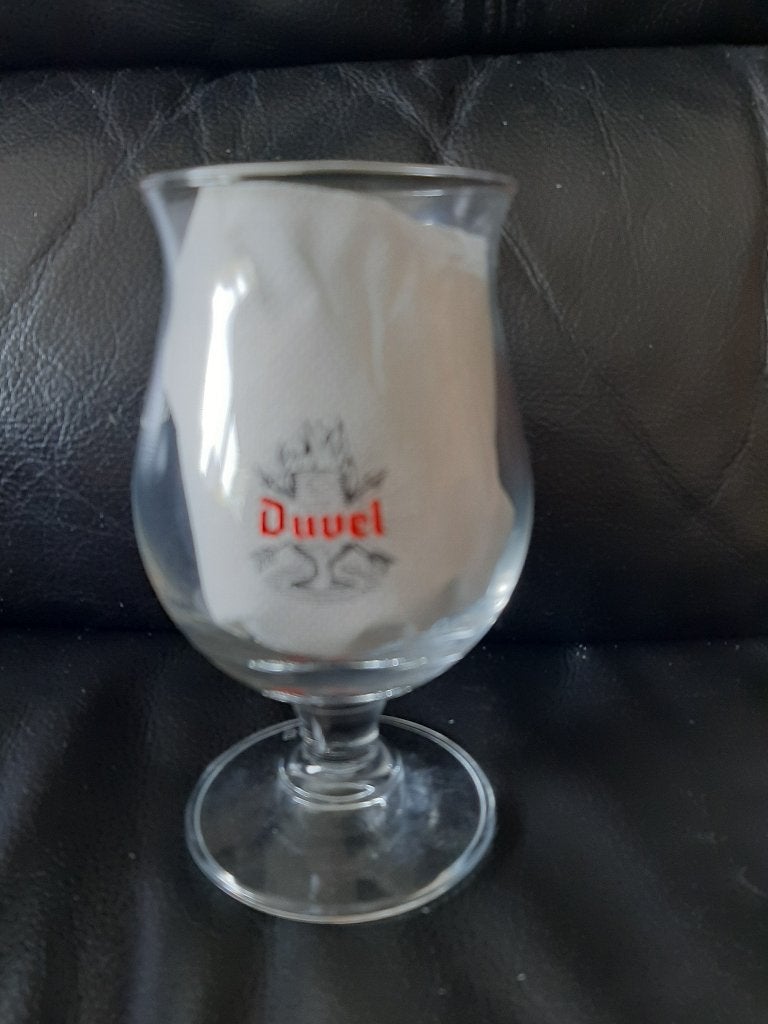 Origineel Duvel degustatieglas 16,5 cl Moortgat, Ophalen of Verzenden, Zo goed als nieuw, Bierglas
