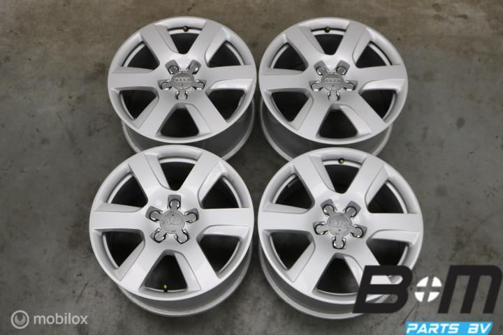 ORIGINEEL! 17 inch velgen Audi A8 4H - A7 - A5! 4H0601025, Auto-onderdelen, Banden en Velgen, Gebruikt, Velg(en), 17 inch, Personenwagen
