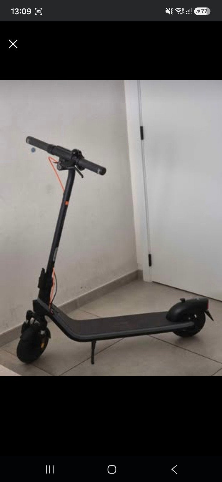 ELEKTRISCHE STEP NIEUW 215 euro, Enlèvement, Neuf, Step électrique (E-scooter), Segway ninebot