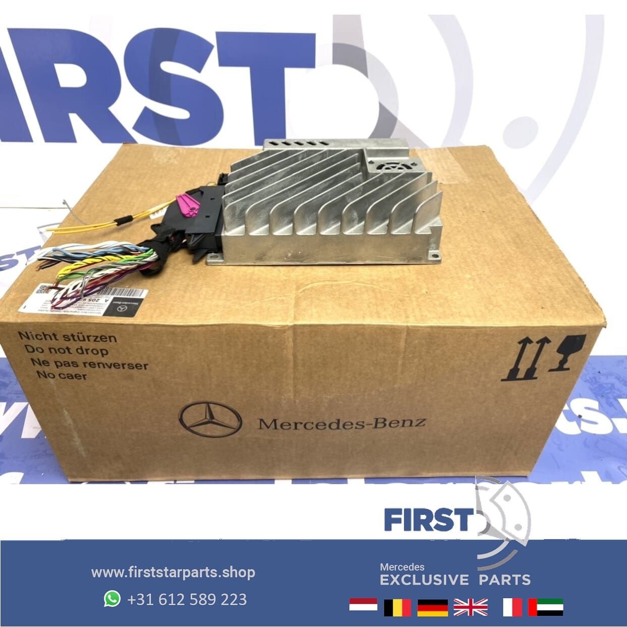 A1669006710 ML63 GL63 SL63 AMG HARMAN BECKER VERSTERKER Merc, Autos : Divers, Autoradios, Enlèvement ou Envoi, -, -, -