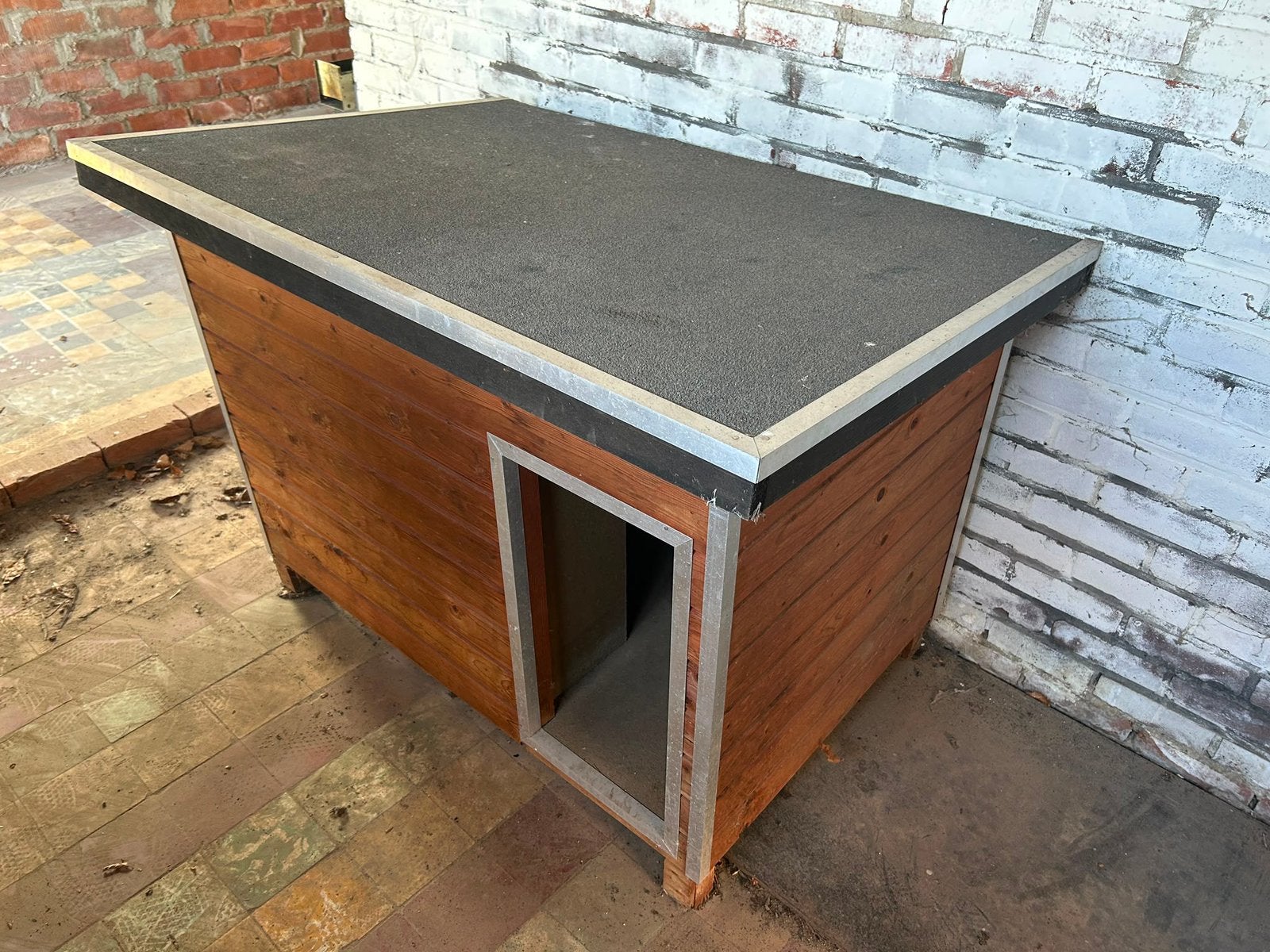 Hondenhok, Animaux & Accessoires, Maisons pour chiens, Comme neuf, Enlèvement, Niche à chien, 75 à 110 cm