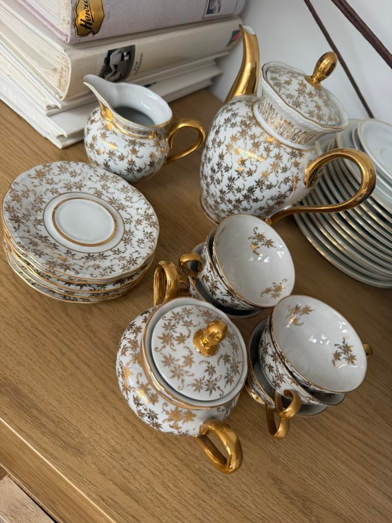 Winterling Bavaria Germany vintage koffieset, Antiek en Kunst, Antiek | Servies compleet, Ophalen