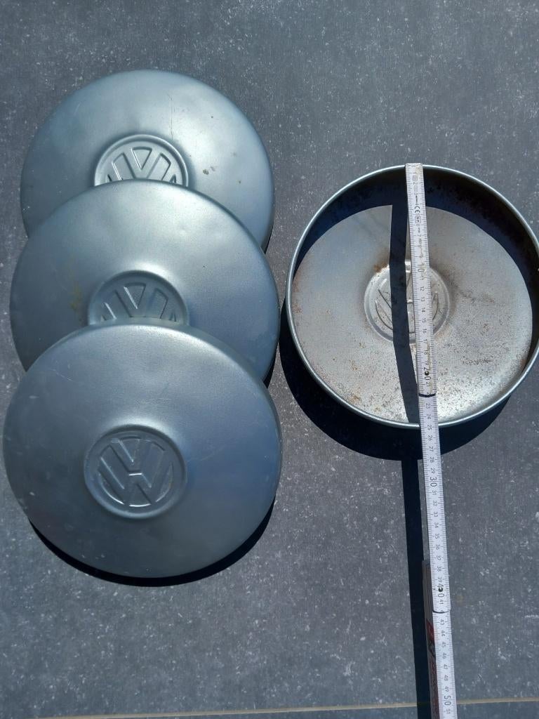 Originele sierdeksels VW Kever., Auto diversen, Wieldoppen, Ophalen of Verzenden, Gebruikt