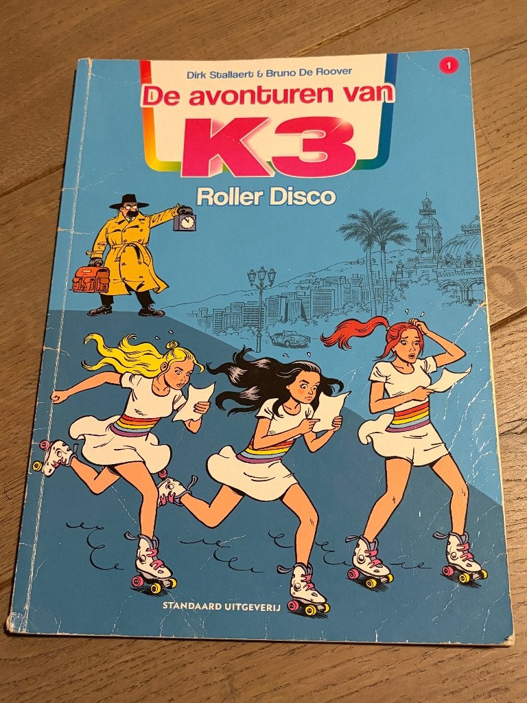 De avonturen van K3 - 1 - Roller disco, Eén stripboek, Ophalen of Verzenden, Gelezen