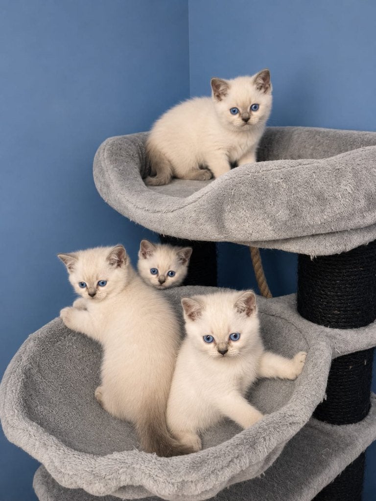 Britse Korthaar kittens, Dieren en Toebehoren, Katten en Kittens | Raskatten | Korthaar, Meerdere dieren, 0 tot 2 jaar, Gechipt