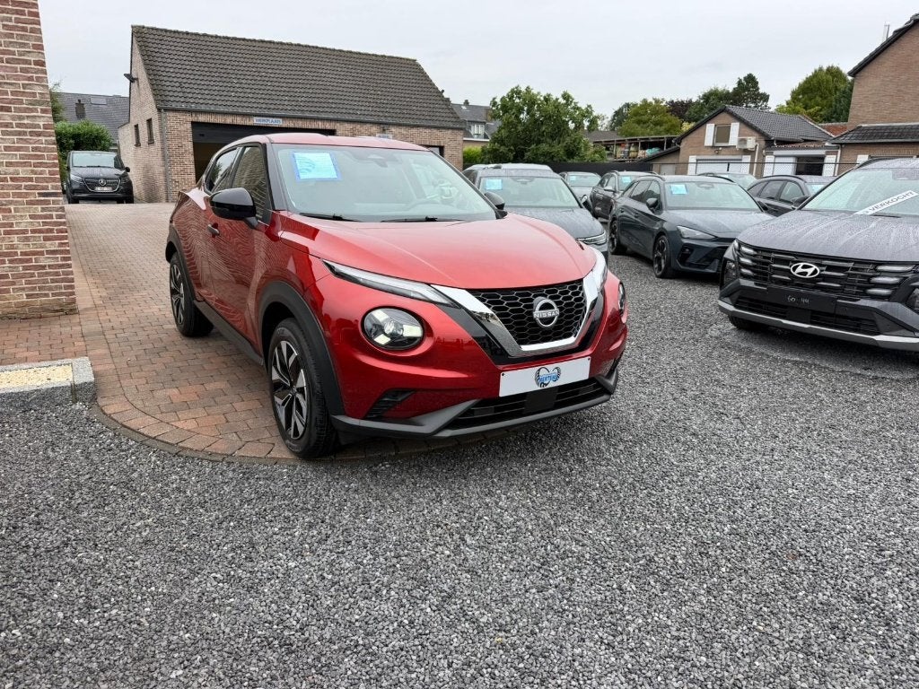Nissan Juke 1.0 DIG-T 114PK AR/CAM CARPLAY NIEUW 0KM, Rouge, Achat, 998 cm³, Euro 6