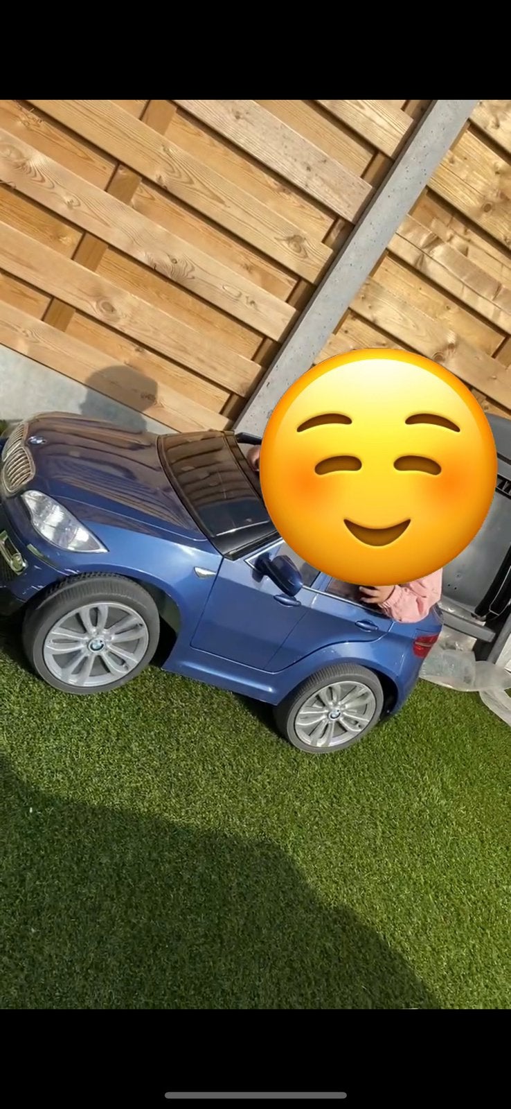 Elektrische kinderauto BMW, Ophalen, Zo goed als nieuw