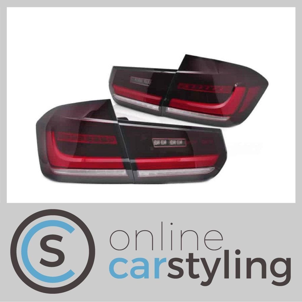 LED Achterlichten BMW 3-Serie F30 Rood Wit Lightbar Design, -, -, Nieuw, Ophalen of Verzenden