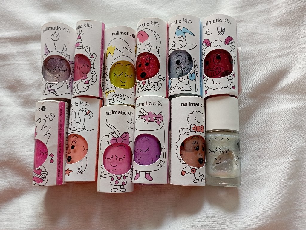 NAILMATIC kindernagellak 12 kleuren, Ophalen of Verzenden, Nieuw, Handen en Nagels, Make-up