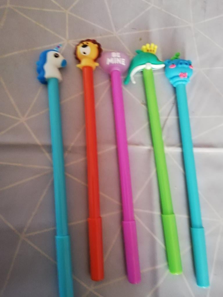 Lot de 5 stylos à bille, Enlèvement ou Envoi, Neuf, Autres types, Autres marques