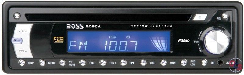 Boss Audio 506CA autoradio, 4x 40W  CD, Ophalen of Verzenden, Nieuw