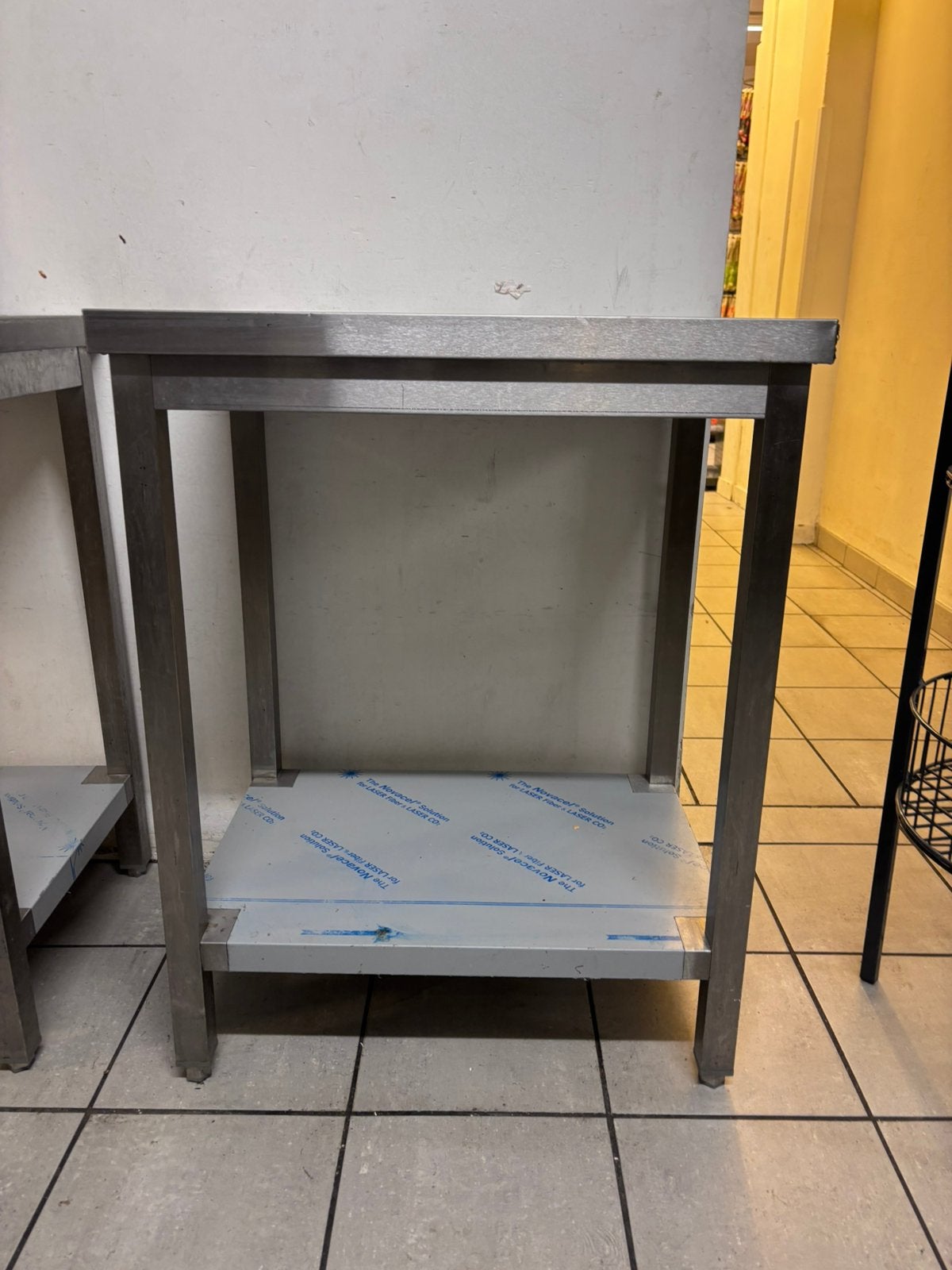 professioneel RVS tafel, Ophalen, Zo goed als nieuw