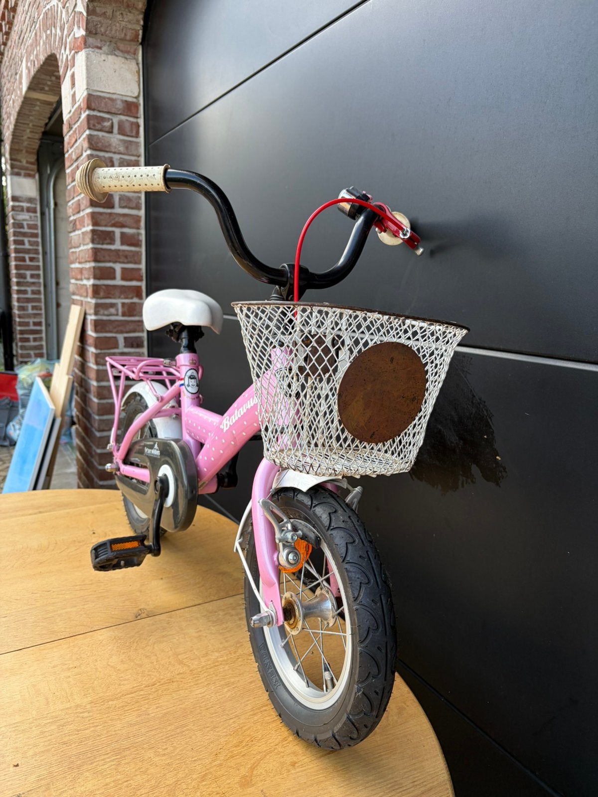 Eerste fietsje Batavus, Ophalen, Terugtraprem, Zijwieltjes, Gebruikt
